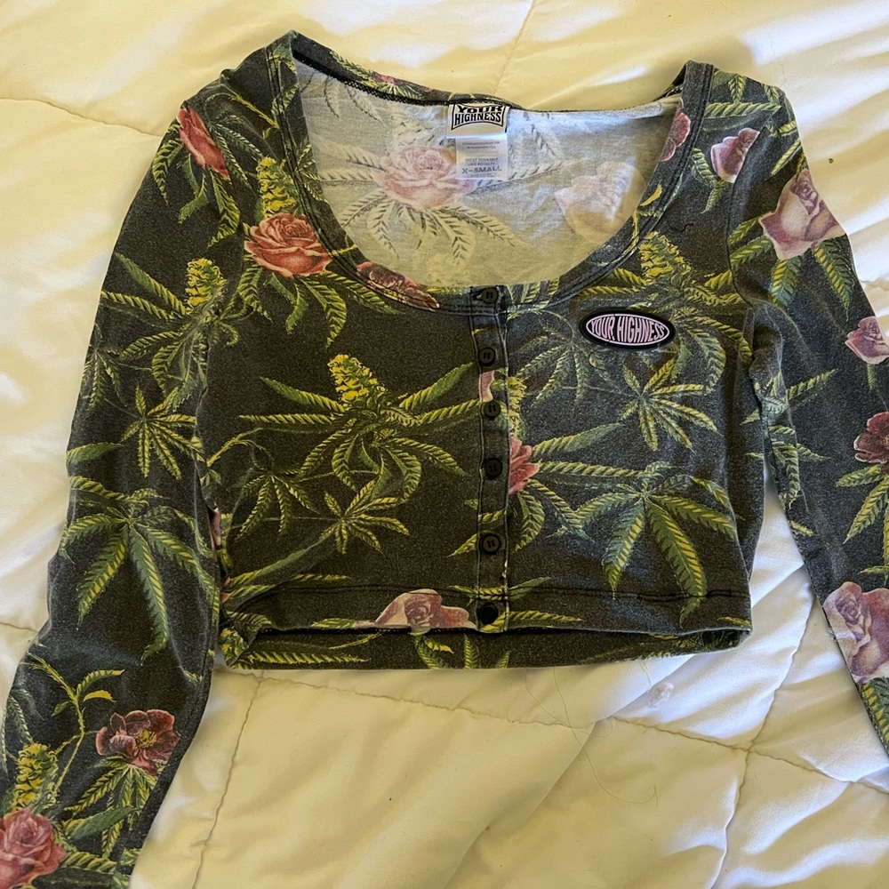 Your Higness crop top. Long sleeve, great condition, extra small